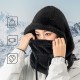 Qunature Arctic Velvet Ski Balaclava Size L - Black