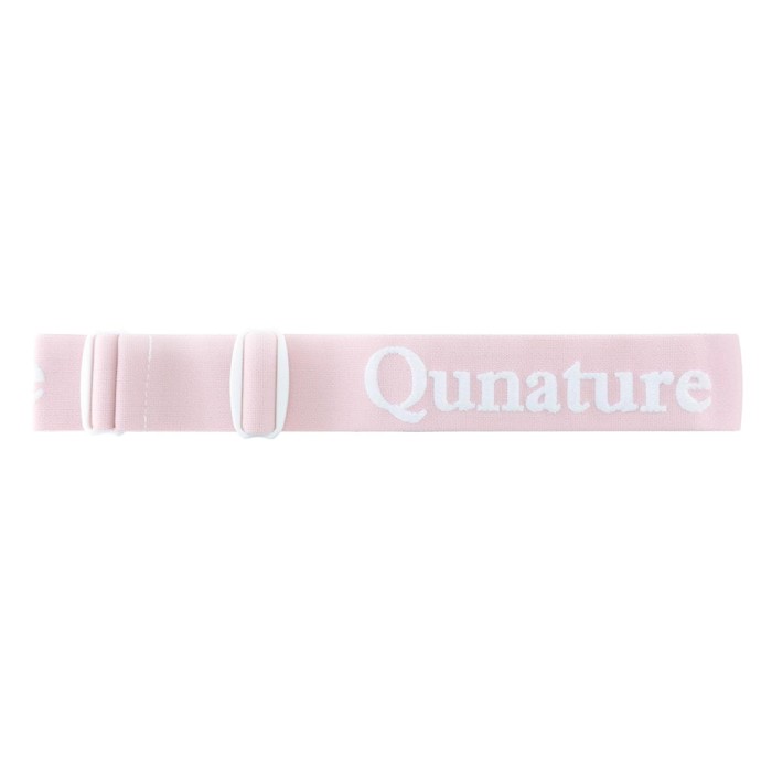 Qunature Pink Frameless Ski Goggles - Pink