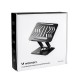 Wozinsky WRS-CPY84SB 360 Aluminum Laptop and Tablet Stand + Free Smartphone Stand - Black
