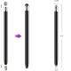 Tech-Protect USP100 4-TIP Touch Stylus Passive Pen - Black