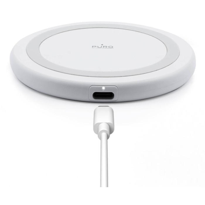 Puro Wireless Charger for Android, iPhone - White