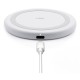 Puro Wireless Charger for Android, iPhone - White