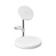 Puro Mag Station 3 in 1 Inductive Charger with Stand - White