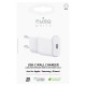 Puro White 20W Power Delivery USB-C Wall Charger - White