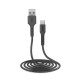 SBS TECABLEMICRO2K USB-A - Micro-USB Cable 2 m - Black