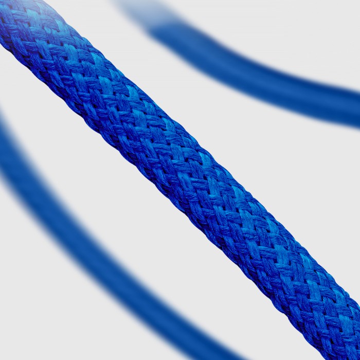 SBS TECABLETISSUETCCB USB-C - USB-C 1.5m 60W braided cable - blue