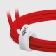 SBS TECABLETISSUETCCR USB-C - USB-C 1.5m 60W Braided Cable - Red