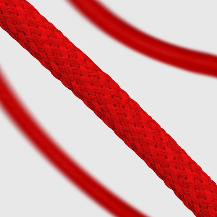 SBS TECABLETISSUETCCR USB-C - USB-C 1.5m 60W Braided Cable - Red