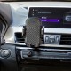 SBS TEHWSUPCLIPSTG smartphone holder for air vent, with reinforced jaws - black