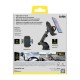SBS TEHWSUPWIND smartphone holder telescopic with suction cup - black