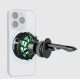 Smartphone holder with inductive charger SBS TESUPFANWIR15W 15W for air vent, with cooling - black