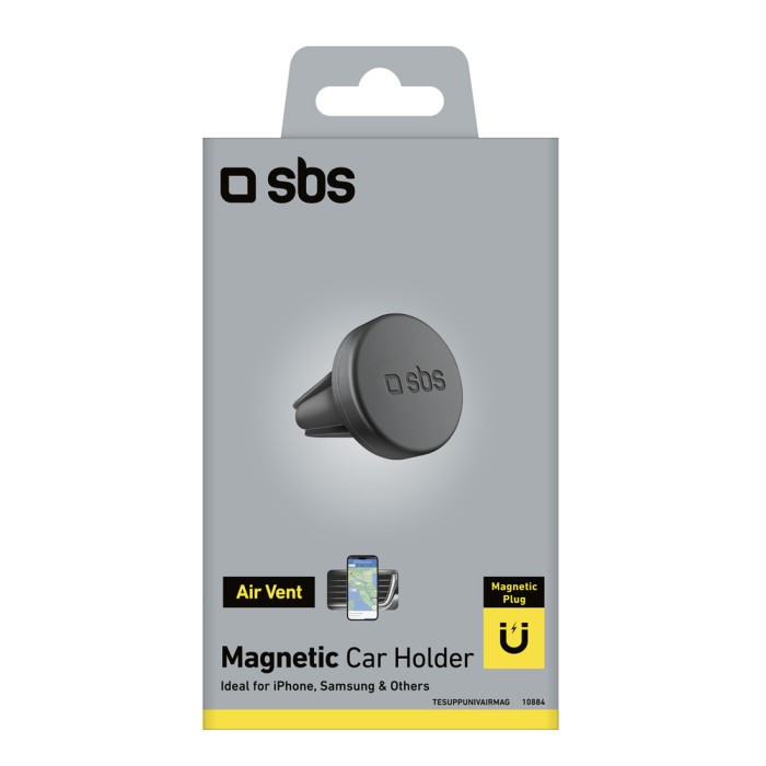 SBS TESUPPUNIVAIRMAG smartphone holder magnetic, for air vent - black