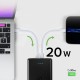 Powerbank SBS TTBB30000PD20K 30000 mAh 2 x USB-C 2 x USB-A - black