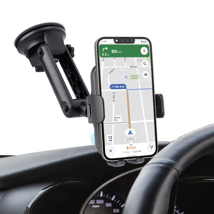 SBS TESUPEXTWIR15W 15W Wireless Charger Holder - Black