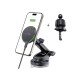 Tech-Protect MM15W-V7 QI2 Car Holder with Inductive Charger - Black