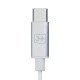 USB-C 3mk Wired Headphones - white