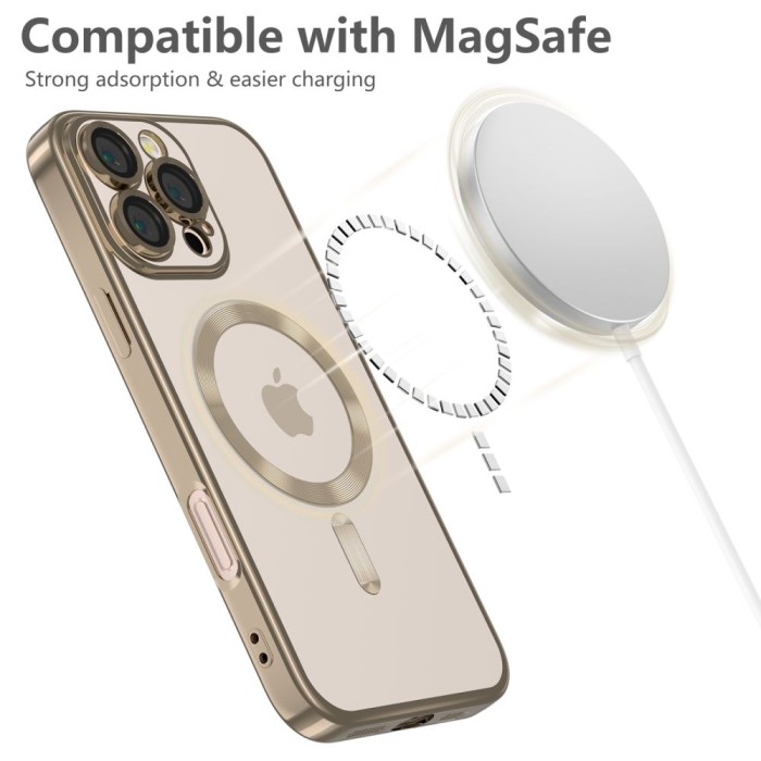 Tech-Protect MagFlex MagSafe iPhone 16 Pro Case - Gold