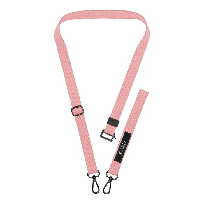 Tech-Protect C65 Rope Crossbody Leash - Pink