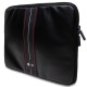 BMW Carbon &amp;amp; Red Stripe sleeve for a 14" laptop - black
