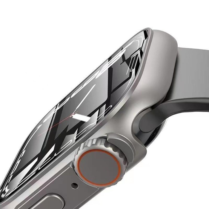 Tech-Protect Defense360 Case for Apple Watch 46mm - Black - Orange