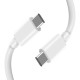 Tech-Protect NC45W-GAN 2-PORT PD45W Charger + TYPE-C CABLE - white