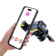 3mk Memo Hug car phone holder for air vent - black