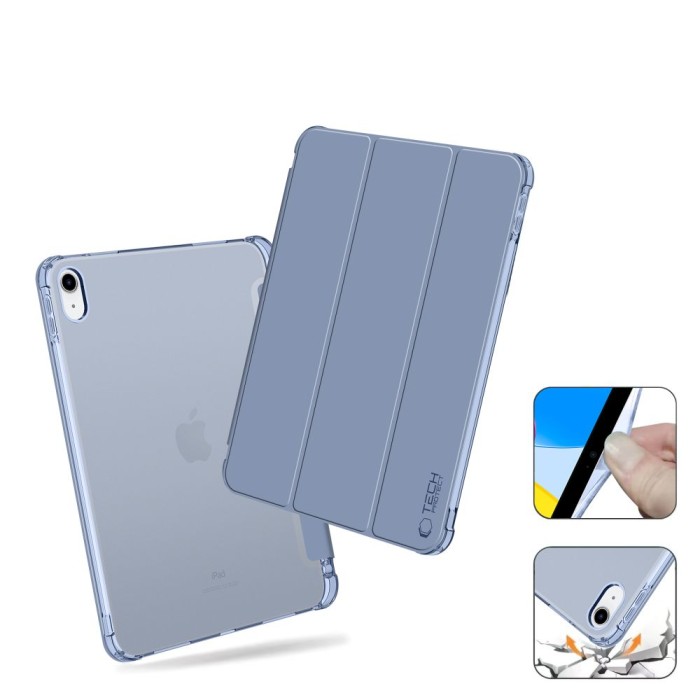 Tech-Protect SC Pen Hybrid Case for iPad 10 / 2022 - Blue - Transparent
