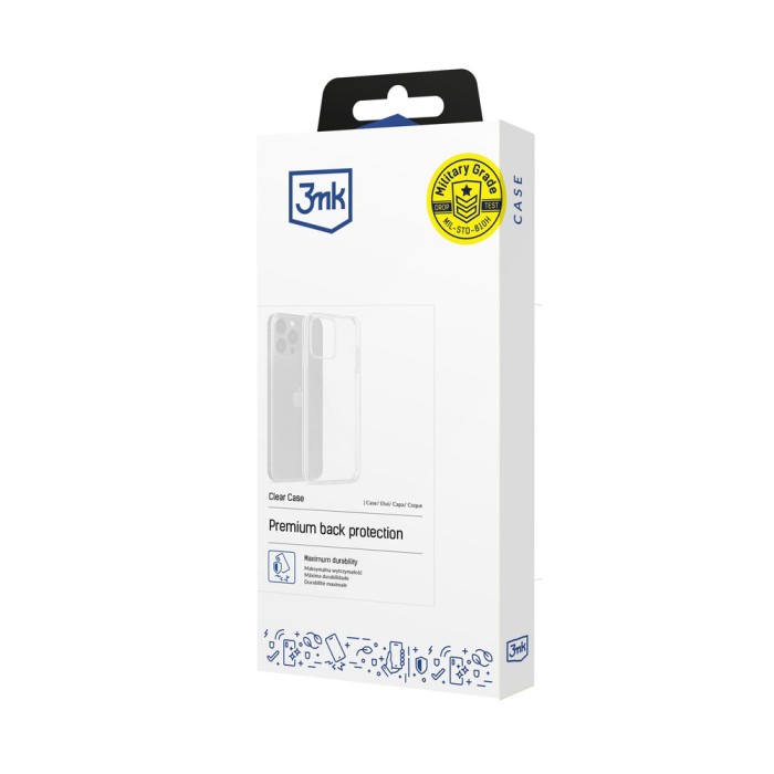 3mk Clear Case for Samsung Galaxy A55 5G - transparent