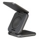 Audi Big Logo foldable inductive charger 3in1 0 - gray