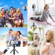 Tech-Protect L01S Bluetooth Selfie Stick with Tripod up to 70cm - Black