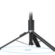 Tech-Protect L08S Bluetooth Selfie Stick with Remote Control, Tripod up to 141cm - Black
