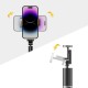 Tech-Protect L08S Bluetooth Selfie Stick with Remote Control, Tripod up to 141cm - Black