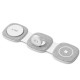 Tech-Protect QI15W-A32 3-in-1 Inductive Charger with MagSafe for Smartphone / Apple Watch / AirPods - Gray