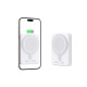 Tech-Protect LifeMag PB11 Powerbank with MagSafe 10000mAh 15W USB-C port - white + USB-C cable