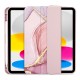 Tech-Protect SC Pen Case for iPad 10.9" 2022 - Pink Marble