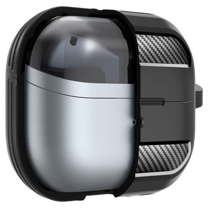 Spigen Rugged Armor Samsung Galaxy Buds 3 / 3 Pro Case - Black
