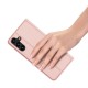 [RETURNED ITEM] Dux Ducis Skin Pro Case for Samsung Galaxy A14 4G / 5G Flip Cover Card Wallet Stand Pink