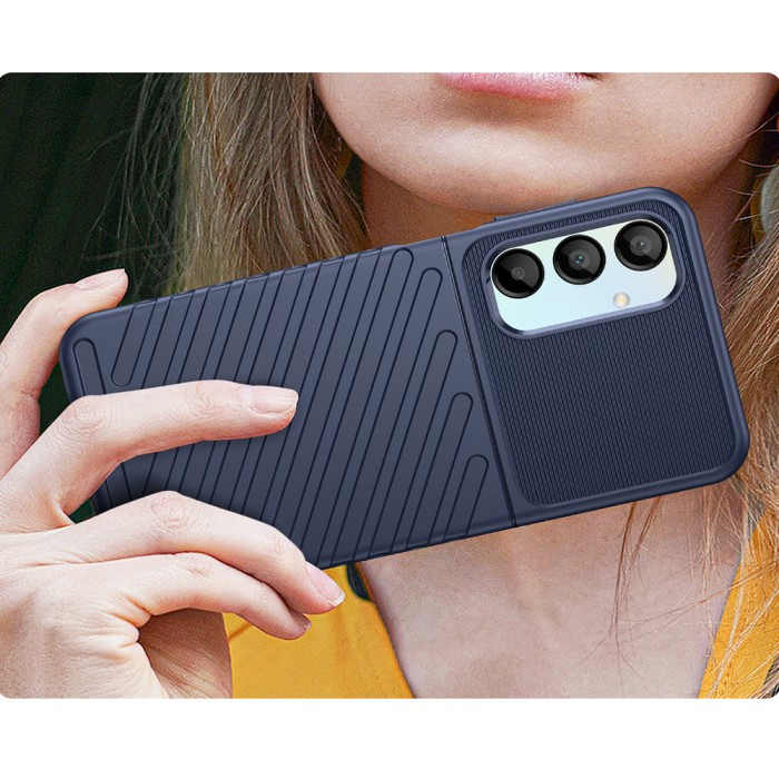 Thunder Case for Samsung Galaxy A26 silicone armored cover - blue