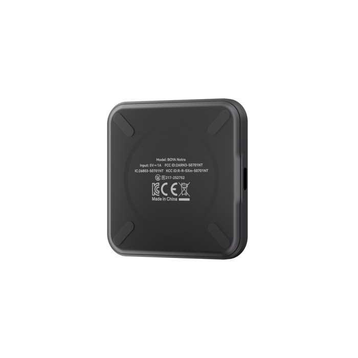 BOYA Notra Voice Recorder with AI Transcription - Black