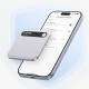 BOYA Notra Voice Recorder with AI Transcription - Silver