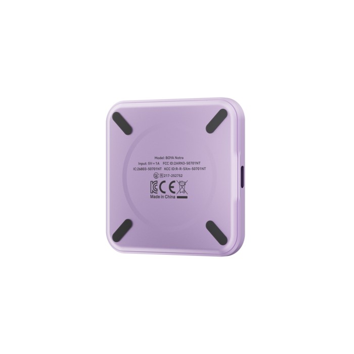 BOYA Notra Voice Recorder with AI Transcription - Purple