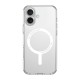 Uniq Clario Magclick Charging Case with MagSafe for iPhone 16 - Transparent