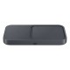 Samsung Duo EP-P5400TBEGEU 15W inductive charger with mains charger and power cable - black