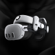 BoboVR S3 Pro Strap for Meta Quest 3 VR Headset + B100 External Battery - Black and White
