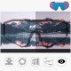 Rockbros SP297 polarizing cycling glasses - purple