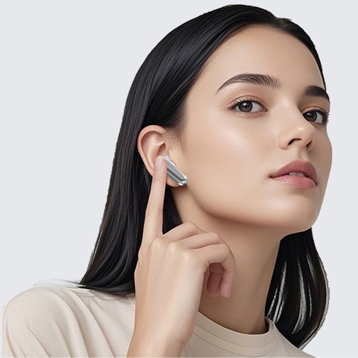 Dudao U21 TWS ANC ENC Bluetooth Wireless Headphones - White