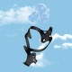 Rockbros 2017-11ABK Aluminum Bike Bottle Holder - Black