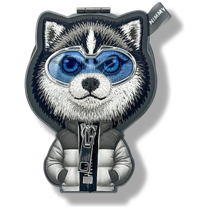 Nimmy Cool&amp;amp;Cute 2.0 Wolf Magnetic Pendant - Black