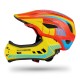 Rockbros TT-32SOYB-S Children&amp;#39;s Bike Helmet with Detachable Chin Size S - Yellow-Orange