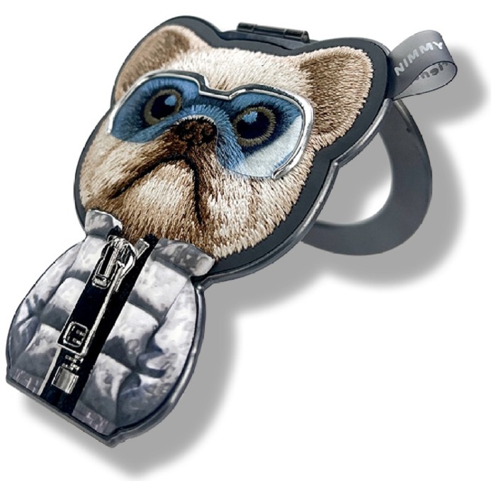 Nimmy Cool&amp;amp;Cute 2.0 Dog Magnetic Pendant - Black